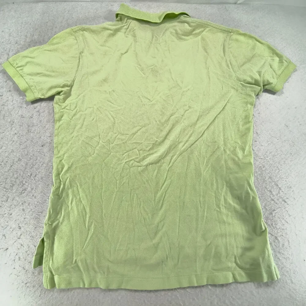 Polo by Ralph Lauren Short Sleeve Collared Polo Shirt Mens Size Large L Green